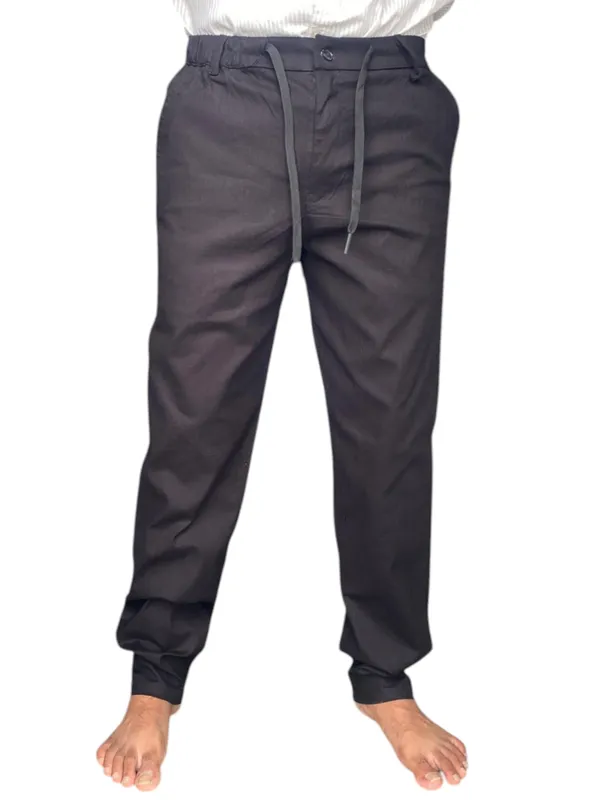 Black_Cotton_Jogger_Fit_Cuffed_Trousers_For_Men