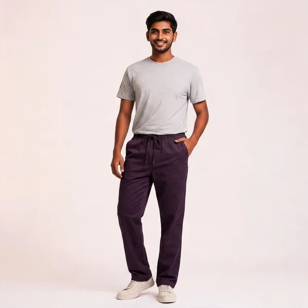 Navy_Blue_Cotton_Twill_Relaxed_Fit_Drawstring_Trousers_For_Men