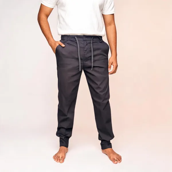 Black_Cotton_Jogger_Fit_Cuffed_Trousers_For_Men