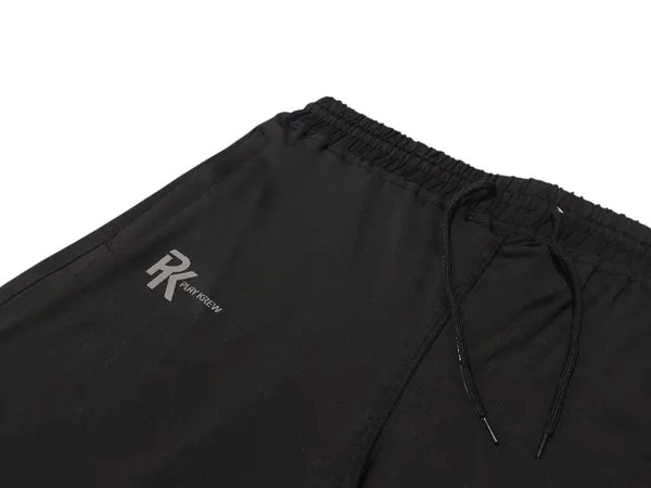 Black_Lycra_Regular_Fit_Elastic_Waist_Shorts_For_Men