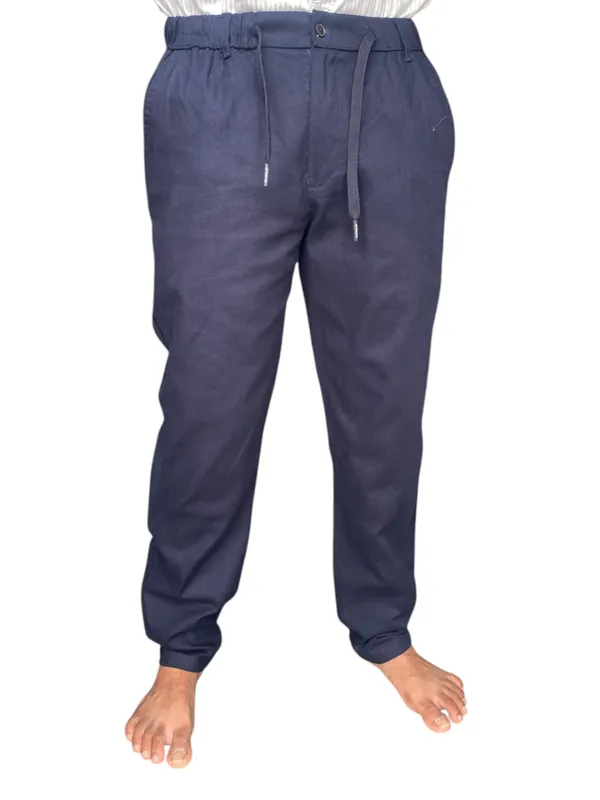 Navy_Blue_Cotton_Jogger_Fit_Trousers_For_Men