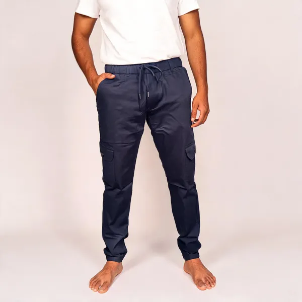 Navy_Cotton_Twill_Relaxed_Fit_Cargo_Jogger_Pants_For_Men