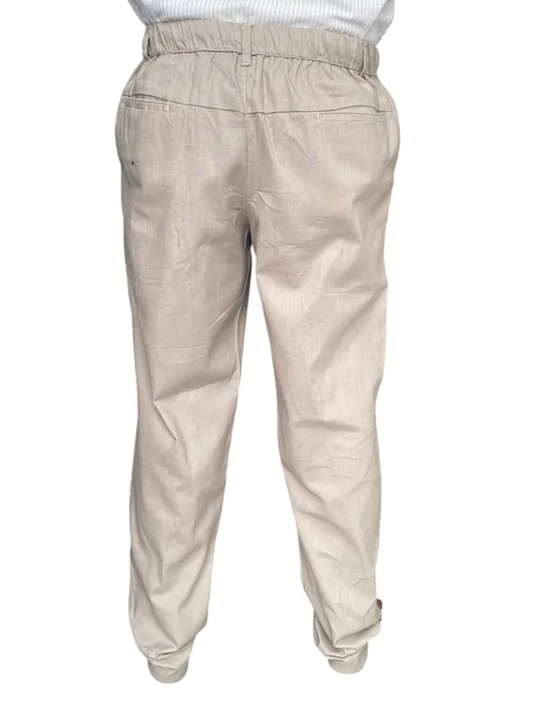 Beige_Cotton_Linen_Relaxed_Tapered_Jogger_Pants_For_Men