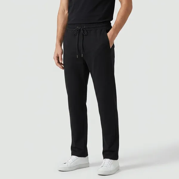 Black_Lycra_Blend_Relaxed_Fit_Drawstring_Track_Pants_For_Men