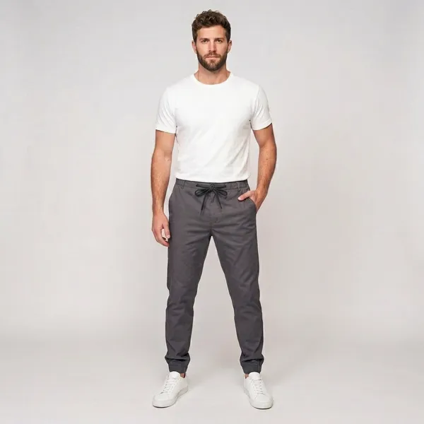 Black_Cotton_Jogger_Fit_Cuffed_Trousers_For_Men