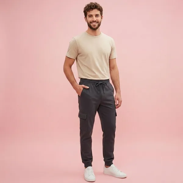 Black_Cotton_Twill_Relaxed_Fit_Cargo_Trousers_For_Men