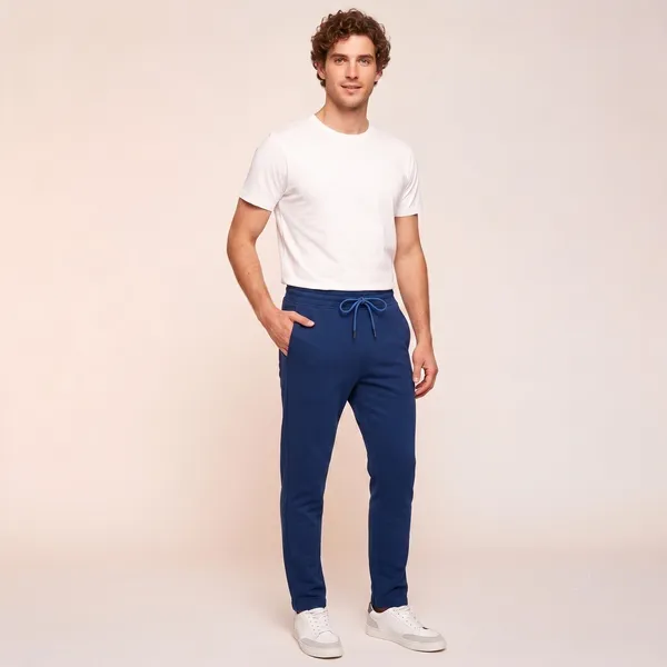 Navy_Blue_Lycra_Blend_Elastic_Waist_Track_Pants_For_Men