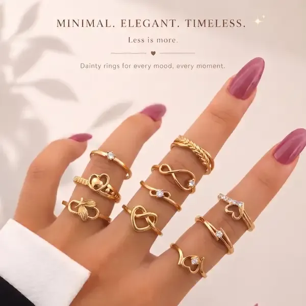 10_Pcs_Rings_Combo_set_|_Daily_Wear