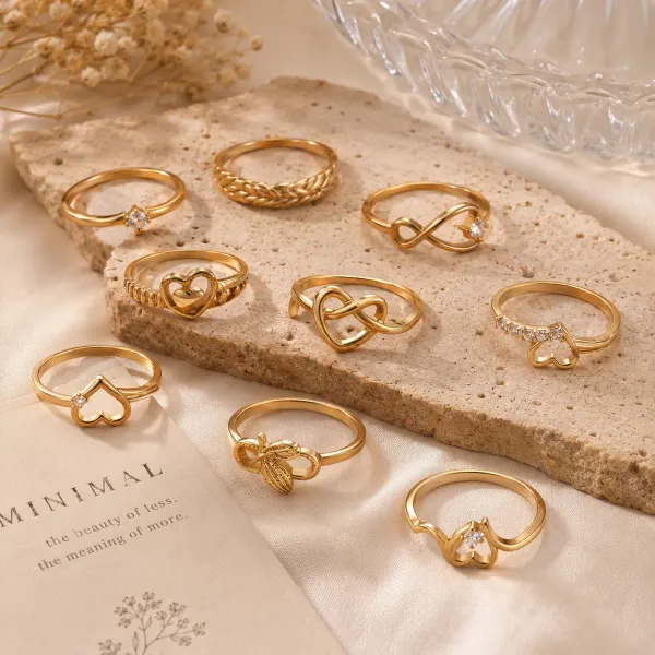 10_Pcs_Rings_Combo_set_|_Daily_Wear