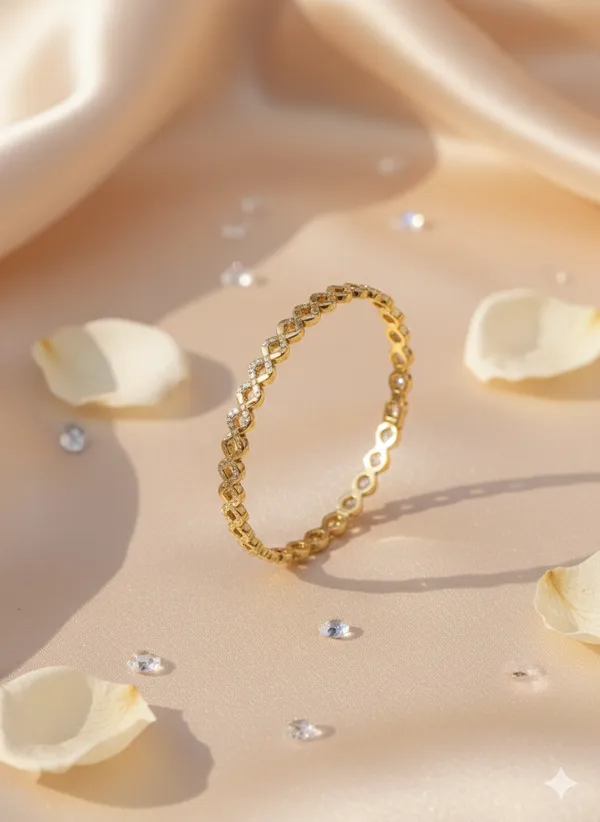 Gold_Diamond_Interlocking_Chain_Kada_Bracelet