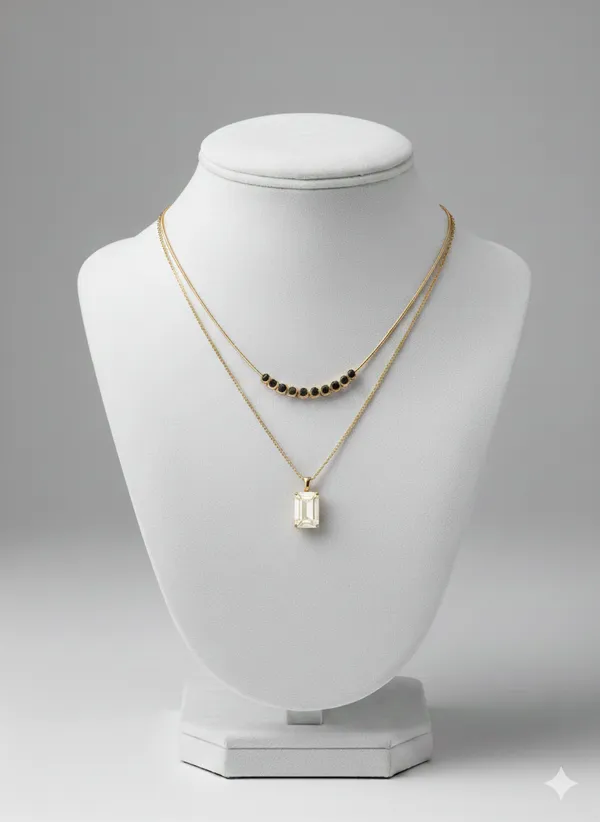 Gold_White_Double_Layer_Chain