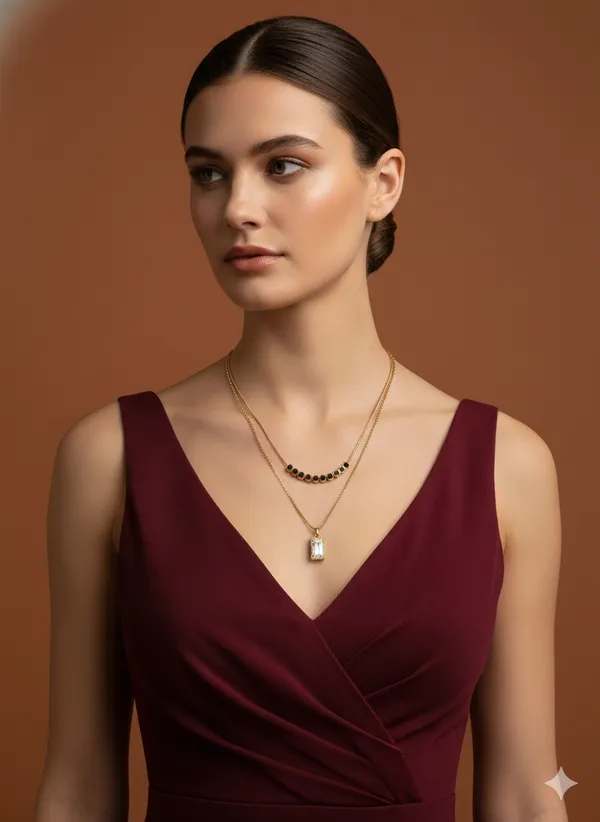 Gold_White_Double_Layer_Chain