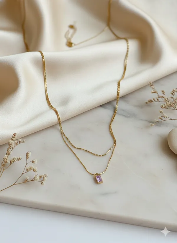 Gold_Purple_Double_Layer_Chain