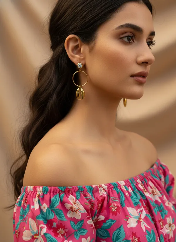 Gold_Shell_Earrings