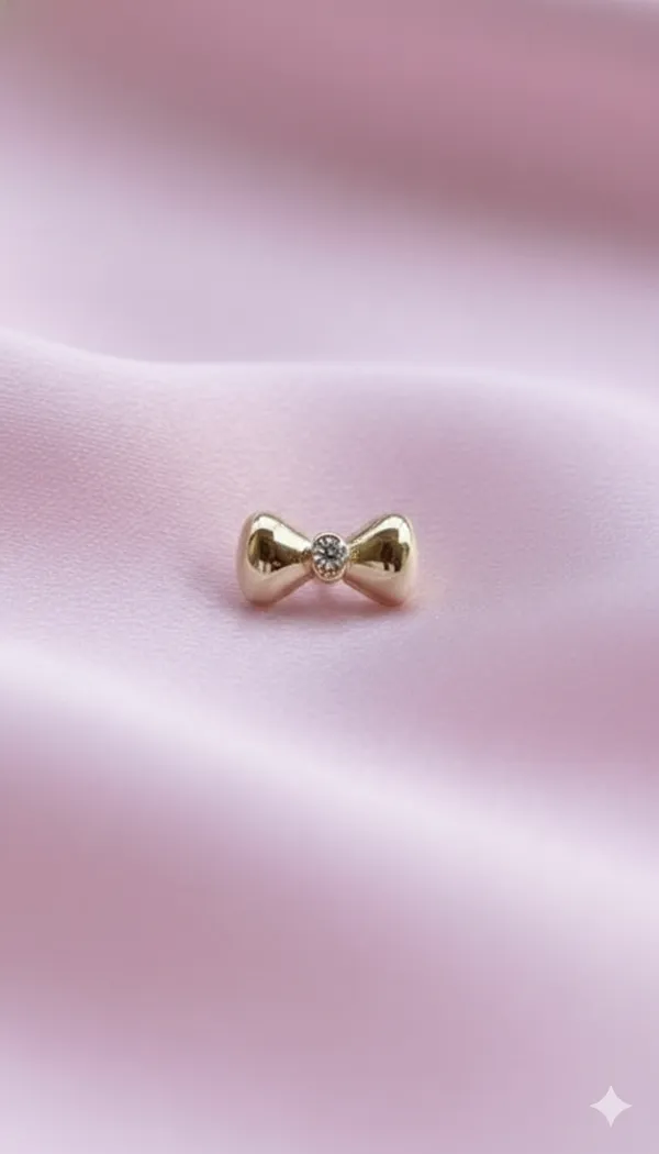 Gold_Bow_Studded_Multi_Earrings