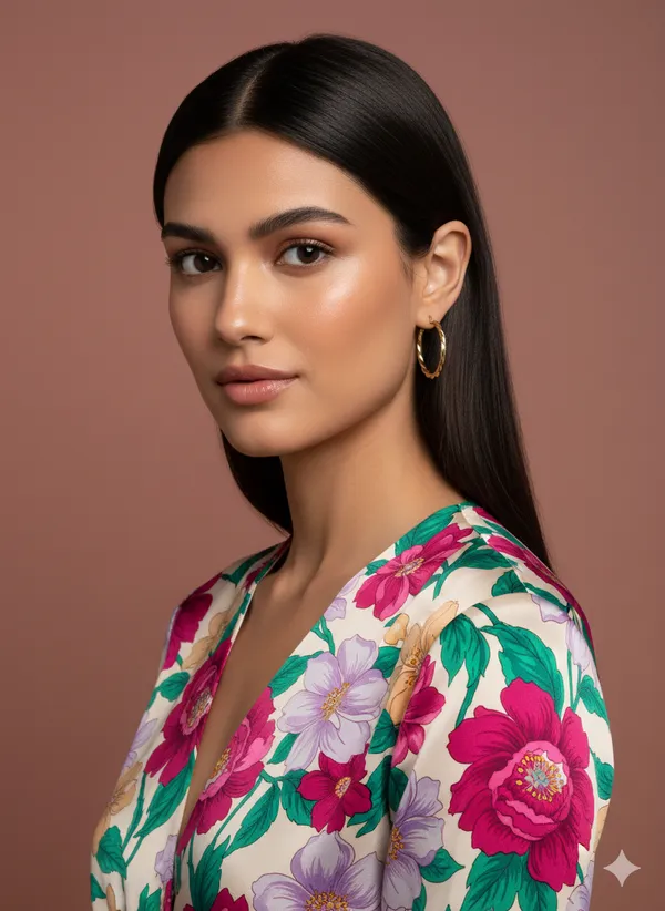 Golden_Round_Hoop_Earrings_-_Pack_of_2