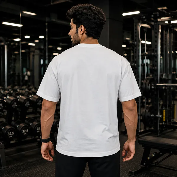 Gym_Regular_Fit_White_Graphic_Print_T-Shirt