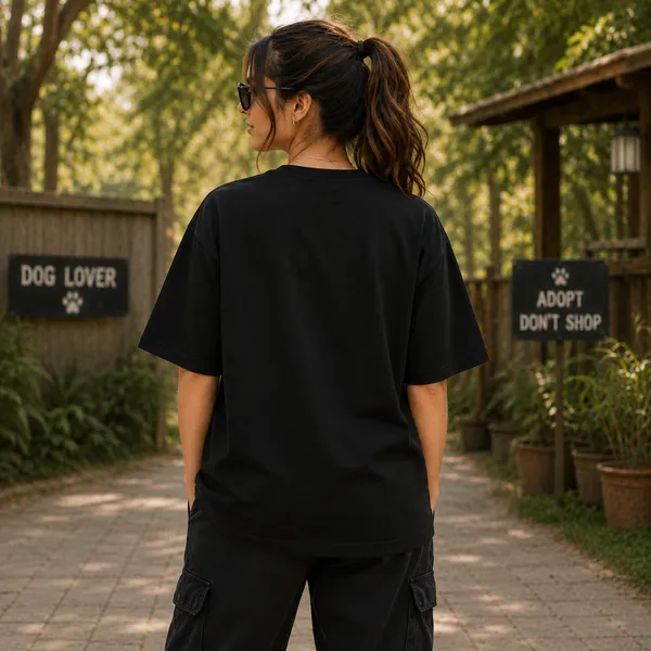 Sorry_i'm_Late_I_Saw_a_Dog_Oversized_Black_Graphic_Print_T-Shirt