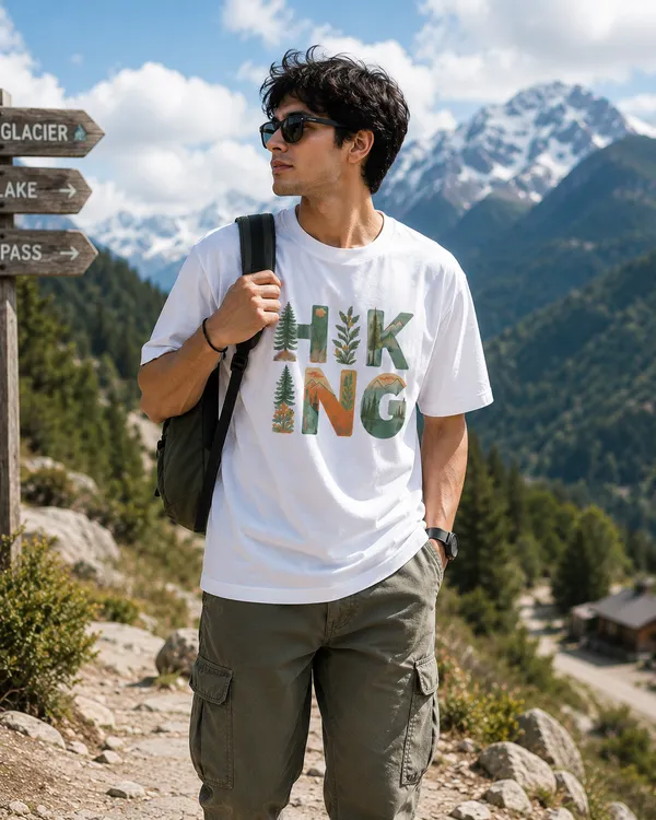 Hiking_Regular_Fit_White_Graphic_Print_T-Shirt