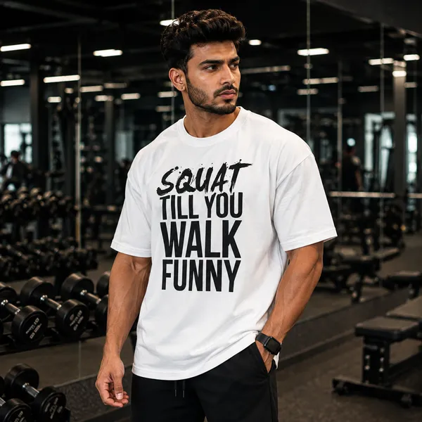 Squat_Till_You_Walk_Funny_Oversized_White_Graphic_Print_T-Shirt