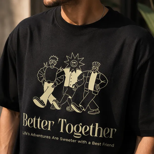 Better_Together_Oversized_Black_Graphic_Print_T-Shirt