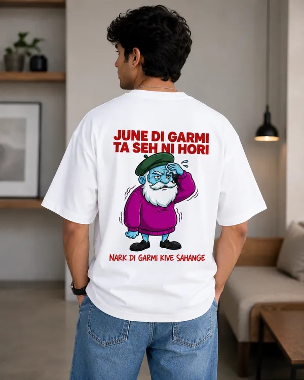 June_Di_Garmi_Ta_Seh_Ni_Hori_Relaxed_Fit_White_Graphic_Print_T-Shirt