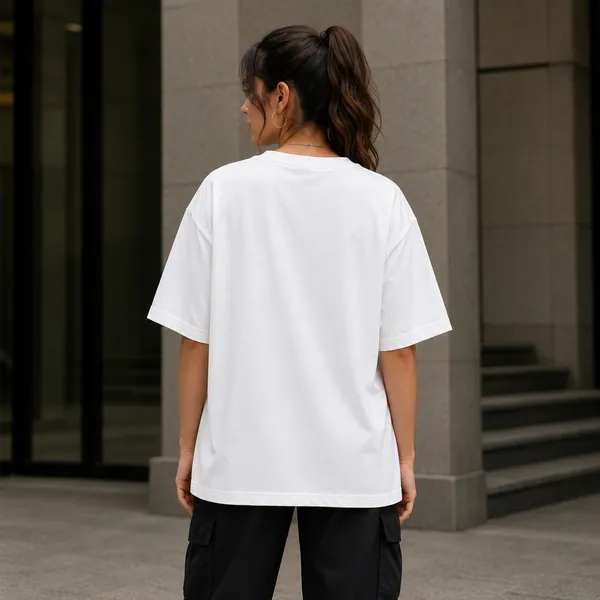 Every_Problem_and_Only_One_Solution_Money_Oversized_White_Graphic_Print_T-Shirt