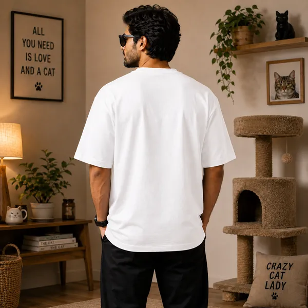 Catformmaitions_Oversized_White_Graphic_Print_T-Shirt