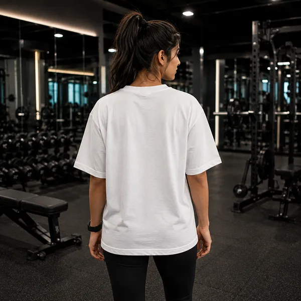 Stronger_Every_Day_Oversized_White_Graphic_Print_T-Shirt