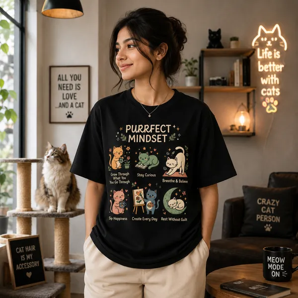 Purrfect_Mindset_Relaxed_Fit_Black_Graphic_Print_T-Shirt
