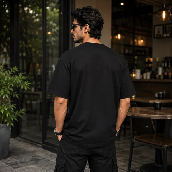 My_Mood_Depends_on_my_Bank_Balance_Oversized_Black_Graphic_Print_T-Shirt