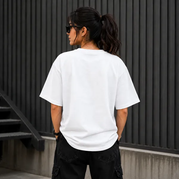 Just_Kiss_Me_We_Can_Talk_Later_Oversized_White_Graphic_Print_T-Shirt
