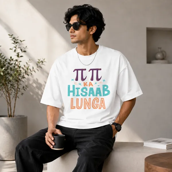 Pai_Pai_Ka_Hisab_Lunga_Oversized_White_Graphic_Print_T-Shirt