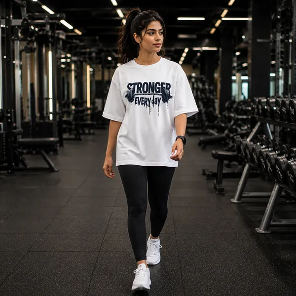 Stronger_Every_Day_Oversized_White_Graphic_Print_T-Shirt