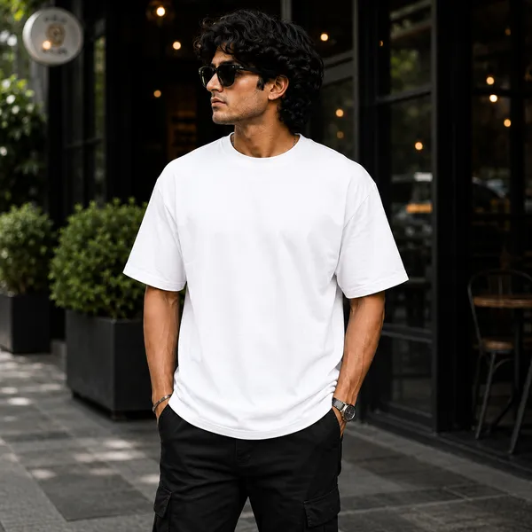 Im_not_40_Im_18_With_22_Years_of_Experience_Relaxed_Fit_White_Graphic_Print_T-Shirt