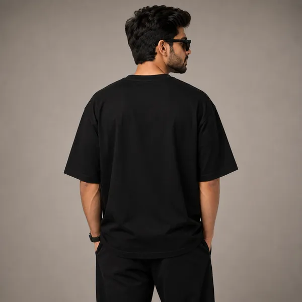 Emotions_Oversized_Black_Graphic_Print_T-Shirt