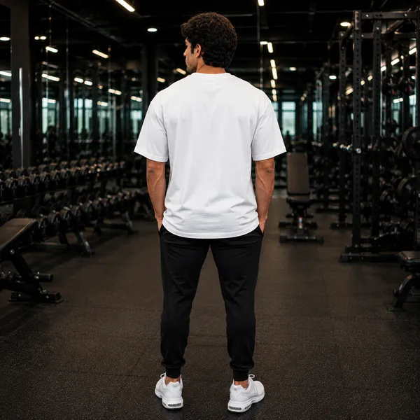 Today_Pain_is_Tommoeow_Power_Relaxed_Fit_White_Graphic_Print_T-Shirt