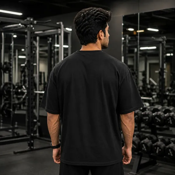 Stronger_Every_Day_Oversized_Black_Graphic_Print_T-Shirt