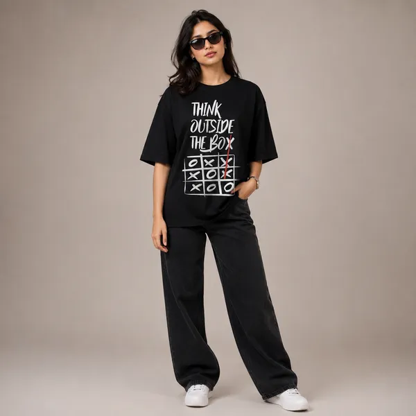 Think_Outside_the_Box_Oversized_Black_Graphic_Print_T-Shirt