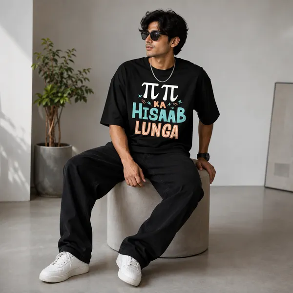 Pai_Pai_Ka_Hisab_Lunga_Oversized_Black_Graphic_Print_T-Shirt