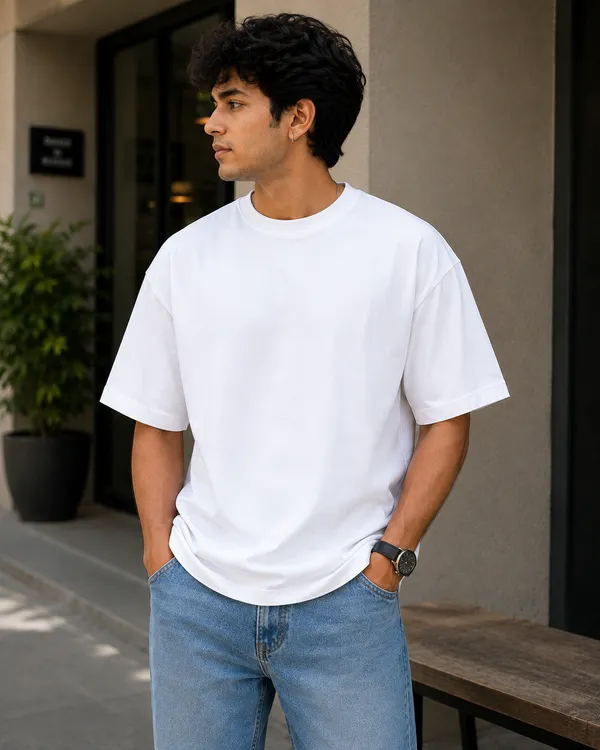 June_Di_Garmi_Ta_Seh_Ni_Hori_Relaxed_Fit_White_Graphic_Print_T-Shirt