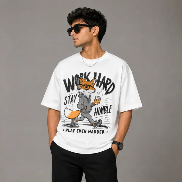 Work_Hard_Stay_Humble_Oversized_White_Graphic_Print_T-Shirt