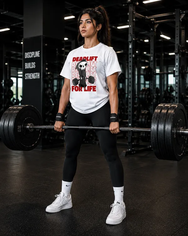 Deadlift_for_Life_Regular_Fit_White_Graphic_Print_T-Shirt
