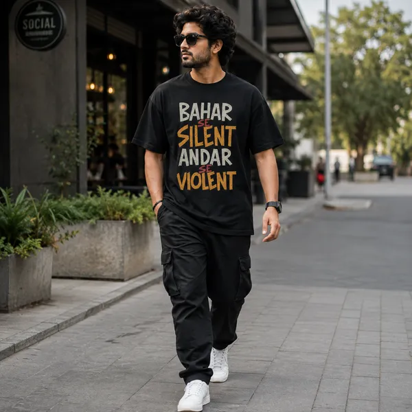 Bahar_Se_Silent_Ander_Se_Violent_Oversized_Black_Graphic_Print_T-Shirt