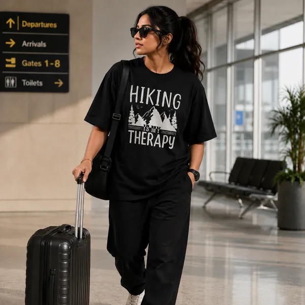 Hiking_is_my_Therapy_Oversized_Black_Graphic_Print_T-Shirt
