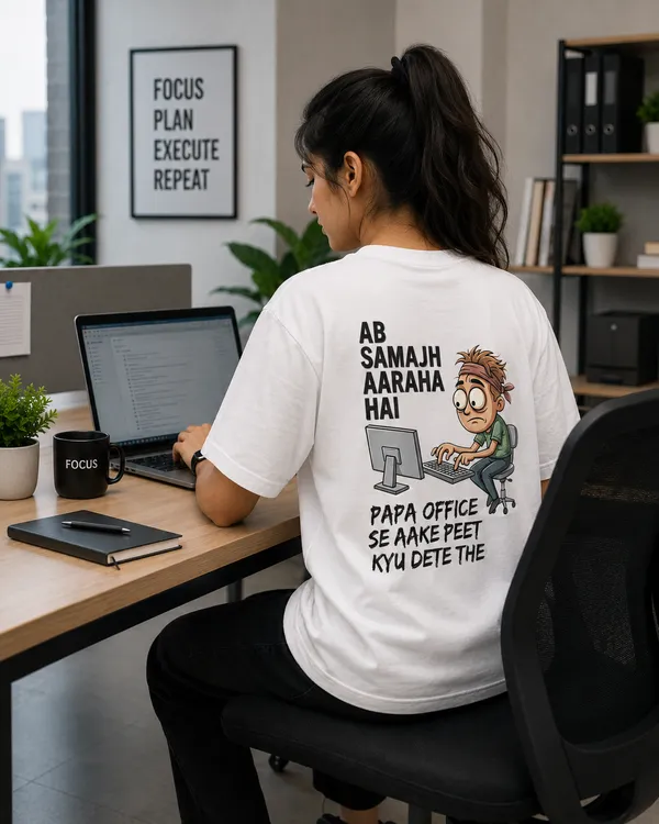 Ab_Samajh_Aa_Rha_Hai_Oversized_White_Graphic_Print_T-Shirt