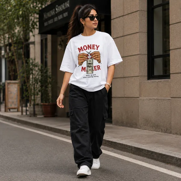 Money_Maker_Oversized_White_Graphic_Print_T-Shirt