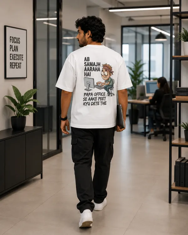 Ab_Samajh_Aa_Rha_Hai_Oversized_White_Graphic_Print_T-Shirt