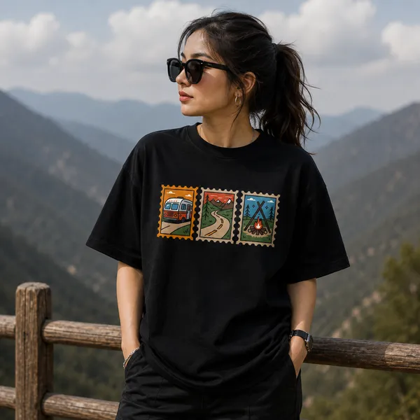3_Image_Oversized_Black_Graphic_Print_T-Shirt
