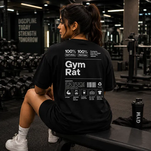 Gym_Rat_Oversized_Black_Graphic_Print_T-Shirt